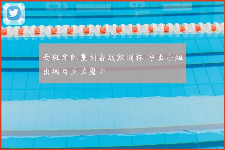西班牙队集训备战欧洲杯 冲击小组出线与主力磨合